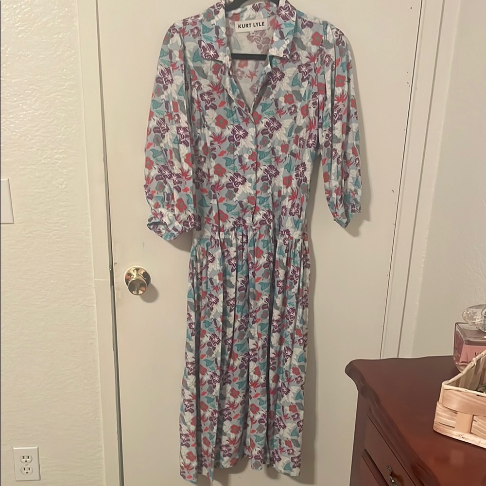 Kurt Lyle Floral Women's Dress - Multicolor